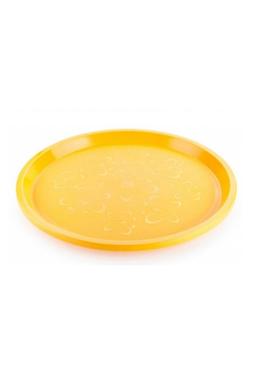 Berossi tálca kerek 33 cm napsárga IK17934 ÚJ
